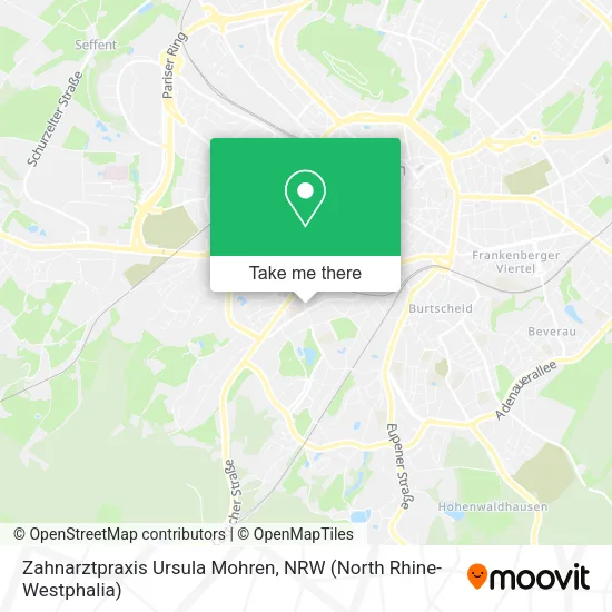 Карта Zahnarztpraxis Ursula Mohren