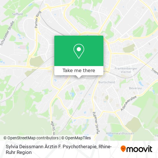 Sylvia Deissmann Ärztin F. Psychotherapie map