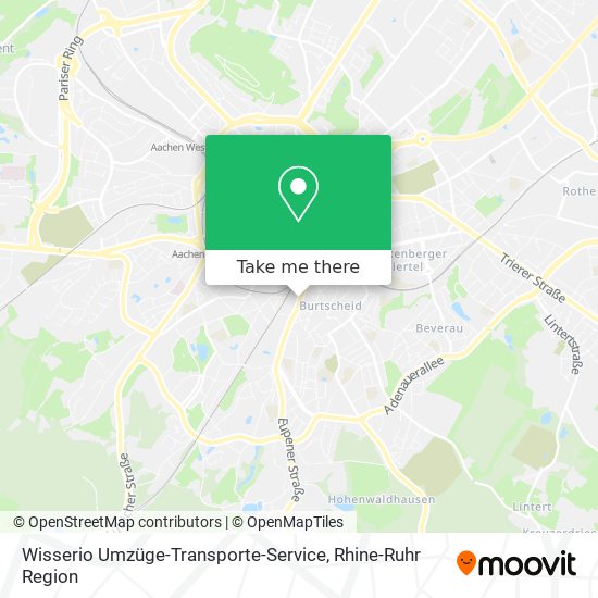 Wisserio Umzüge-Transporte-Service map