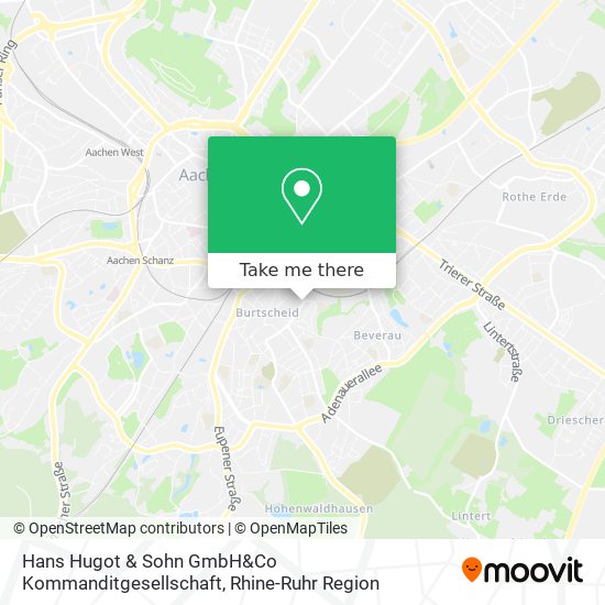 Hans Hugot & Sohn GmbH&Co Kommanditgesellschaft map