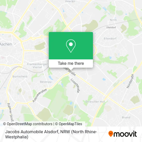 Карта Jacobs Automobile Alsdorf
