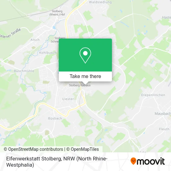 Карта Elfenwerkstatt Stolberg