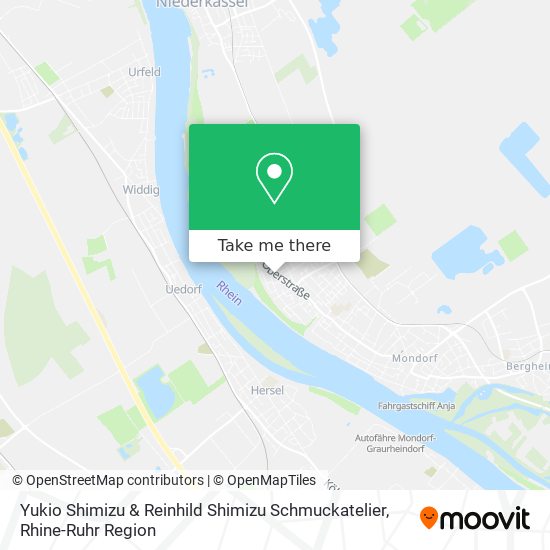Yukio Shimizu & Reinhild Shimizu Schmuckatelier map