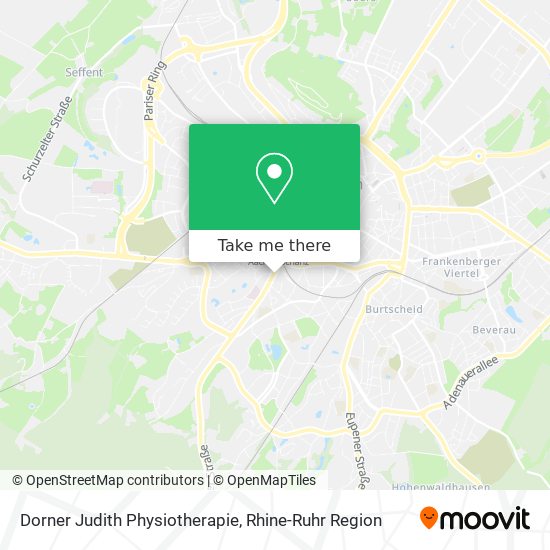 Dorner Judith Physiotherapie map