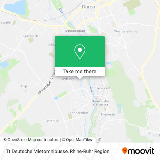 Tt Deutsche Mietomnibusse map