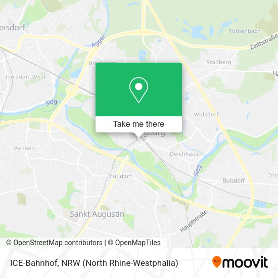 Карта ICE-Bahnhof