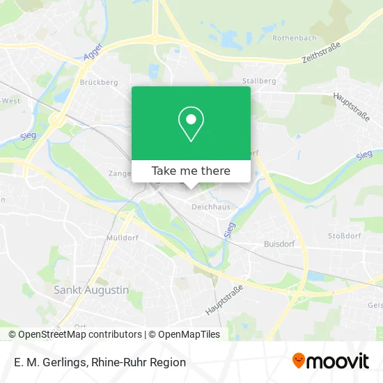 Карта E. M. Gerlings