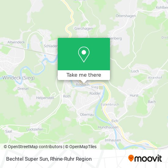 Bechtel Super Sun map