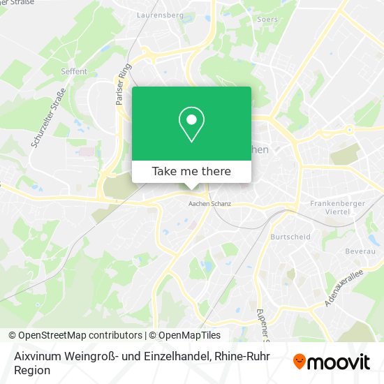 Aixvinum Weingroß- und Einzelhandel map