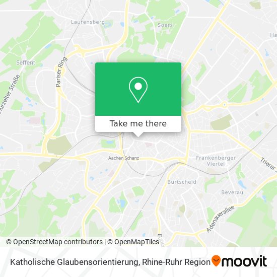 Карта Katholische Glaubensorientierung