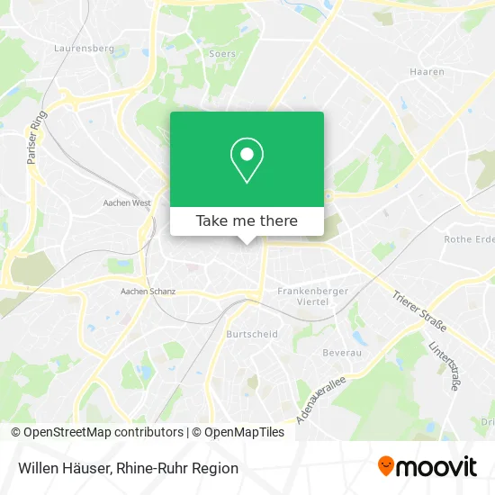 Карта Willen Häuser
