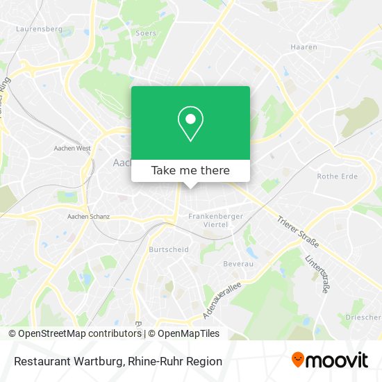 Restaurant Wartburg map