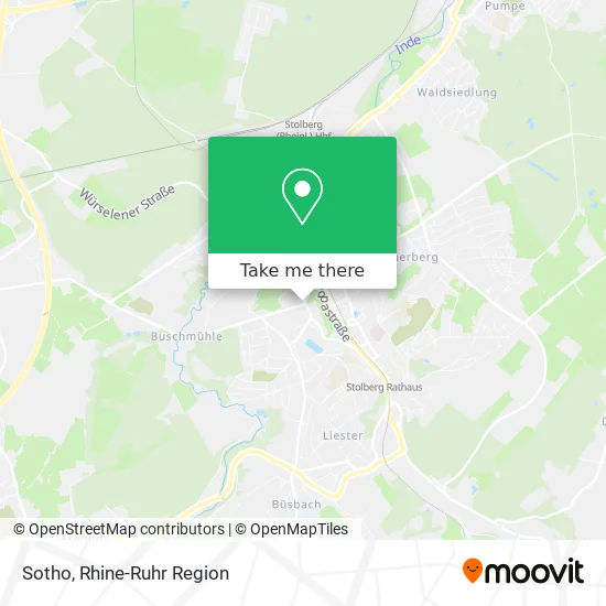 Карта Sotho