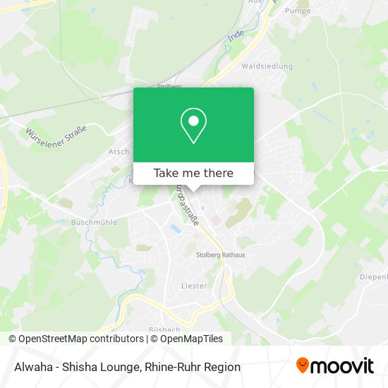 Карта Alwaha - Shisha Lounge