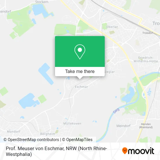 Карта Prof. Meuser von Eschmar