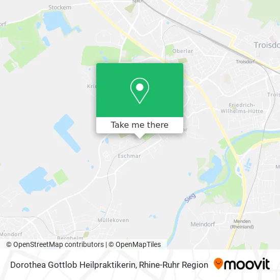 Карта Dorothea Gottlob Heilpraktikerin