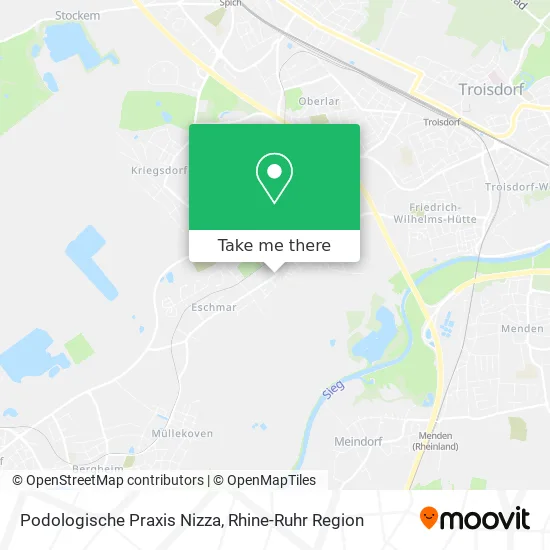 Карта Podologische Praxis Nizza