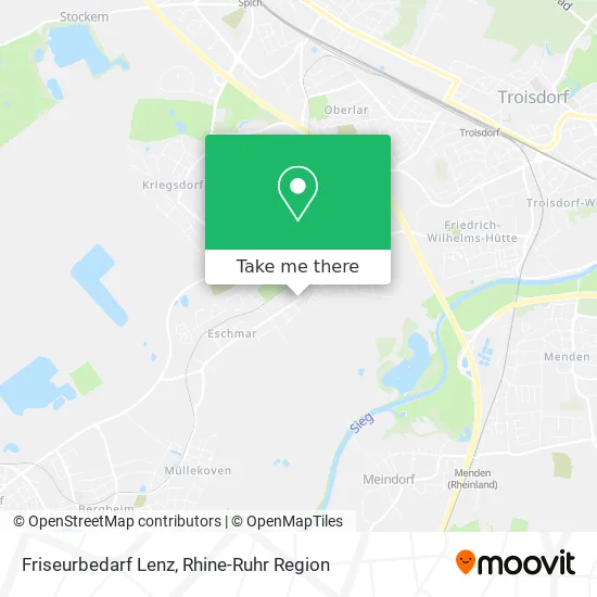 Карта Friseurbedarf Lenz