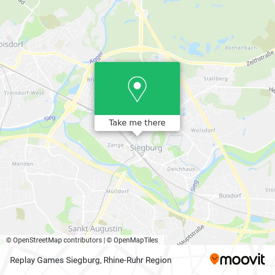 Replay Games Siegburg map