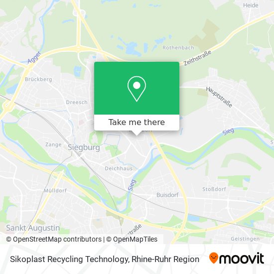 Карта Sikoplast Recycling Technology