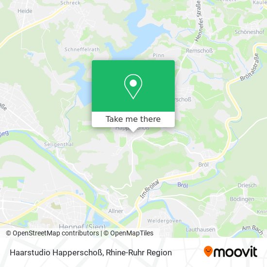 Haarstudio Happerschoß map