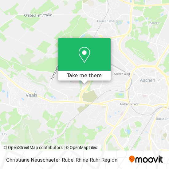 Christiane Neuschaefer-Rube map