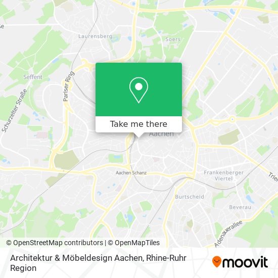Architektur & Möbeldesign Aachen map