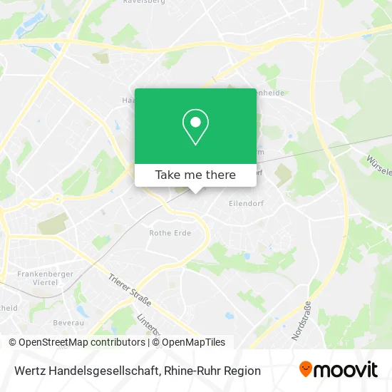 Карта Wertz Handelsgesellschaft