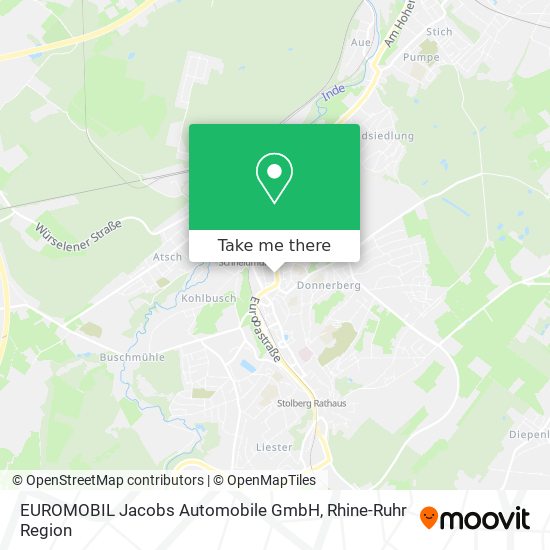 EUROMOBIL Jacobs Automobile GmbH map