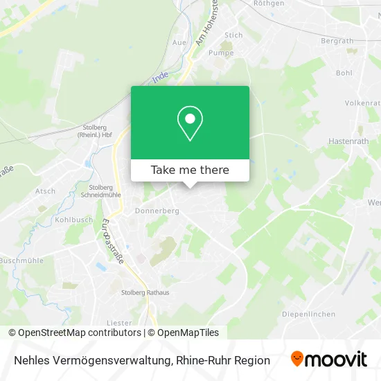 Карта Nehles Vermögensverwaltung