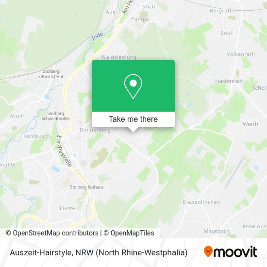 Auszeit-Hairstyle map