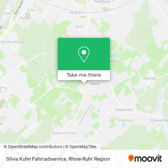 Карта Silvia Kuhn Fahrradservice