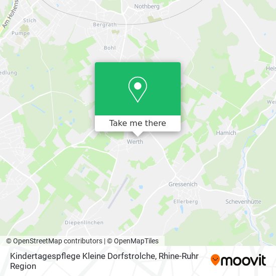 Kindertagespflege Kleine Dorfstrolche map