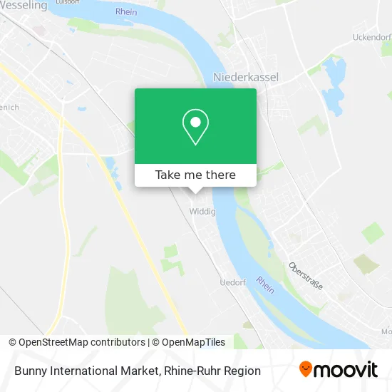 Bunny International Market map