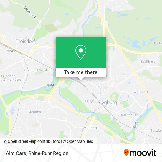 Aim Cars map