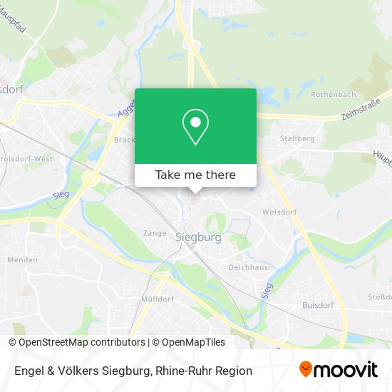 Engel & Völkers Siegburg map