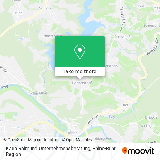 Kaup Raimund Unternehmensberatung map