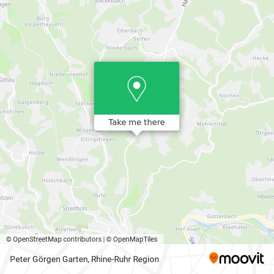 Peter Görgen Garten map