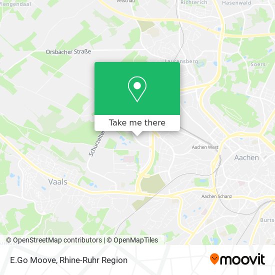 E.Go Moove map