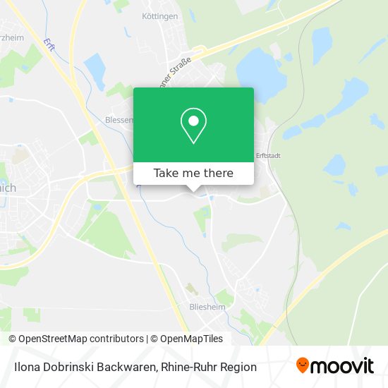 Ilona Dobrinski Backwaren map