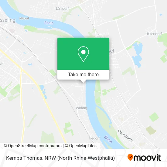 Карта Kempa Thomas