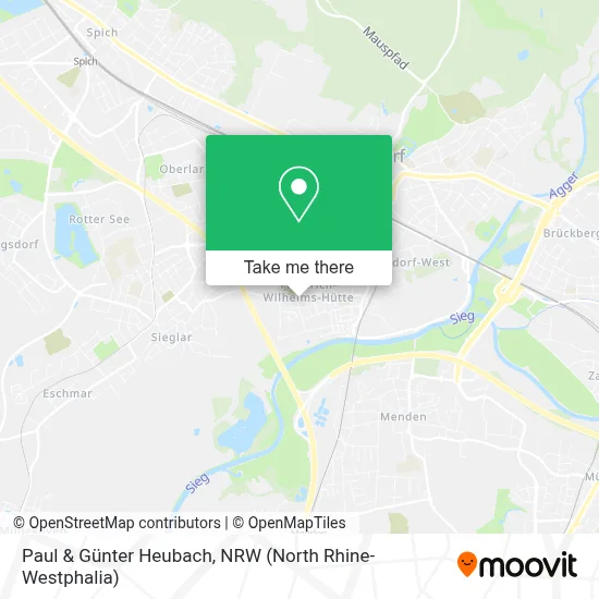 Paul & Günter Heubach map