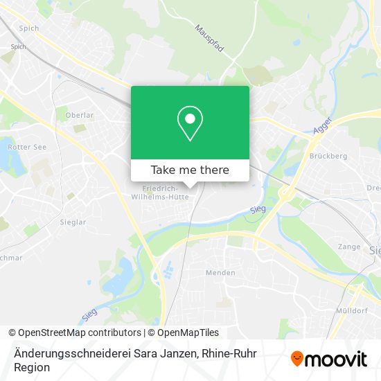 Änderungsschneiderei Sara Janzen map