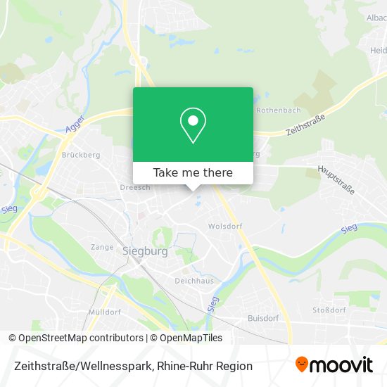 Zeithstraße/Wellnesspark map