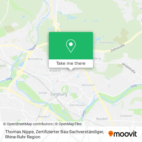 Карта Thomas Nippe, Zertifizierter Bau-Sachverständiger