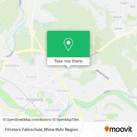 Försters Fahrschule map