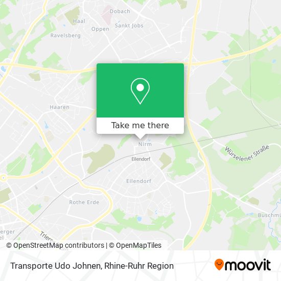 Transporte Udo Johnen map