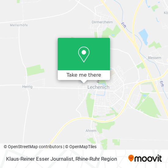 Klaus-Reiner Esser Journalist map
