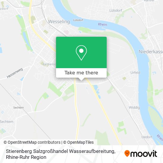 Карта Stierenberg Salzgroßhandel Wasseraufbereitung