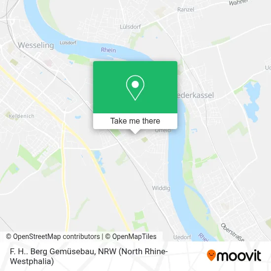 F. H.. Berg Gemüsebau map